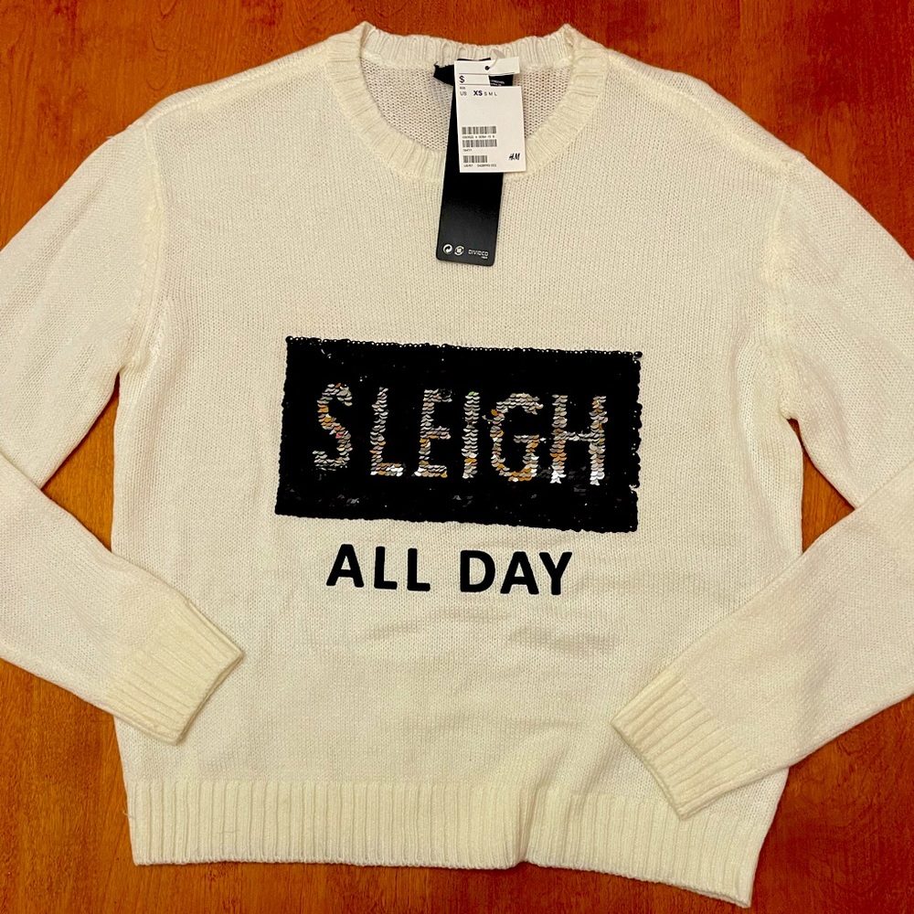 H&M Sweater w/Sequins